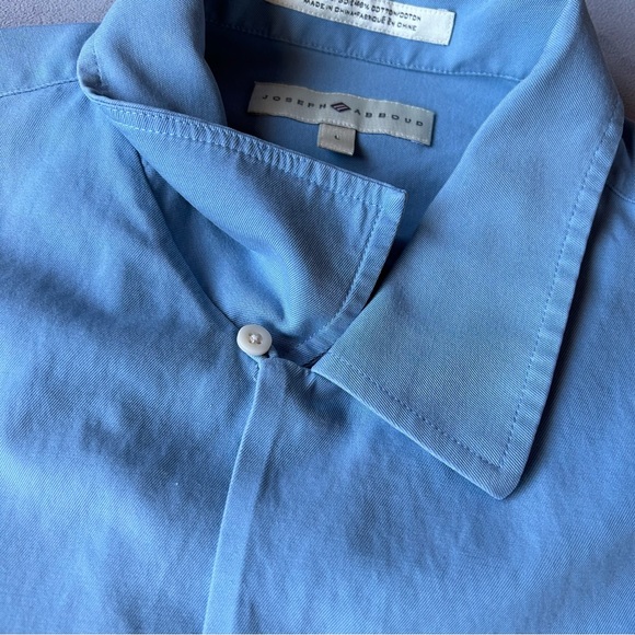 Joseph Abboud ~ Short Sleeve Button Shirt 52% Silk 48% Cotton ~ Men’s Size L - Picture 7 of 12
